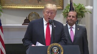 President Trump Participates in the Announcement of State Opioid Response Grants