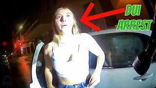 Bodycam Footage: 18-Year-Old Student's DUI Arrest!