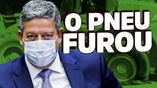 Trator Lira está com PNEU FURADO!