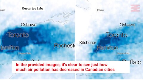 Before & After Pics Show How Much Cleaner Canadian Cities Are With Everyone At Home