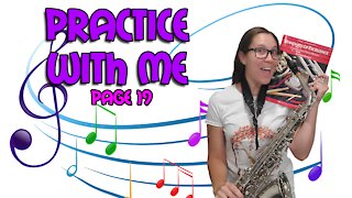 Sax Practice With Me | Standard Of Excellence Page 19