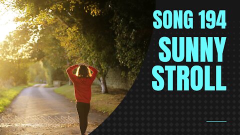 Sunny Stroll (song 194, piano, string ensemble, orchestra, music)