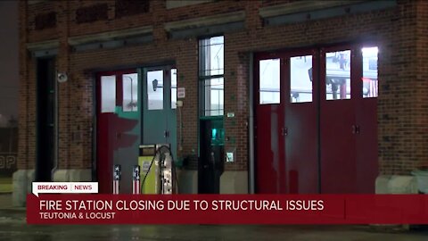 Fire Station 30 temporarily closing due to 'major' structural issues