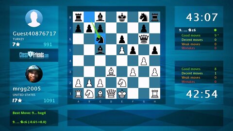 Chess Game Analysis: mrgg2005 - Guest40876717 : 0-1 (By ChessFriends.com)