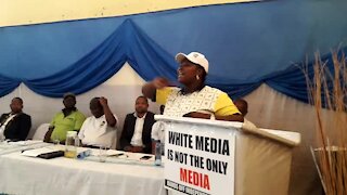 SOUTH AFRICA - Johannesburg - Support for Sekunjalo Independent Media (videos) (ERE)