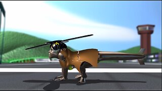 Helicopter Transformation Animation