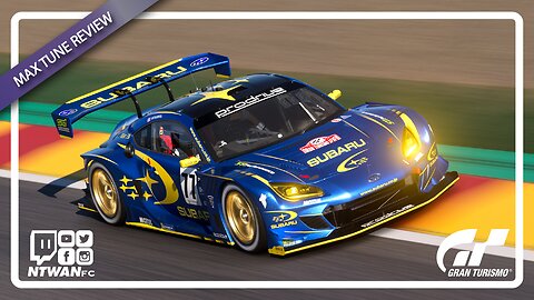 Subaru BRZ GT300 | Gran Turismo 7 | Max Tune Review | Spa Circuit