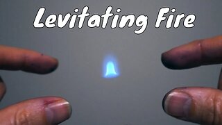 Levitating Fire Experiment