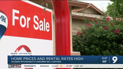 Home prices and rental rates at all time highs