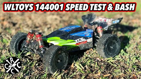 WLTOYS 144001 1/14 Scale Buggy Speed Test and Bash