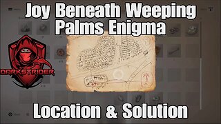 Assassin's Creed Mirage- Joy Beneath Weeping Palms Enigma