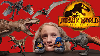 Jurassic World Dominion Mystery Dinosaur Eggs!