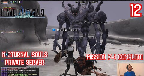 Let's Play Final Fantasy XI - Nocturnal Souls - Private Server - (Part 12) Commentary PC