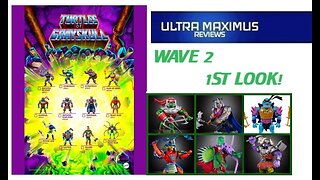 🔥Turtles of Grayskull | Wave 2 FIRST LOOK | MOTU vs TMNT