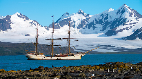 Intrepid Adventurer Sails To Antarctica On 100-Year-Old Ship