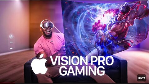 Apple vision pro gaming