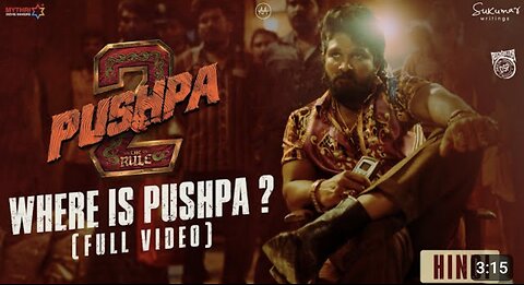 Where is Pushpa? Pushpa 2 - The Rule Hindi | Allu Arjun | Sukumar Rashmika | Fahadh Faasil