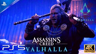 Assassin's Creed Valhalla - Kjotve the Cruel (Boss Fight) 4K 60fps (Ultra HDR) | AC Valhalla