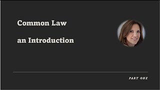 Common Law Handbook - Part One -Our True Law