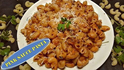 Pink Sauce Pasta In Bengali ꠱ Easy Pasta recipe ꠱ पिंक सॉस पास्ता ꠱ Mixed Sauce Pasta - How to make