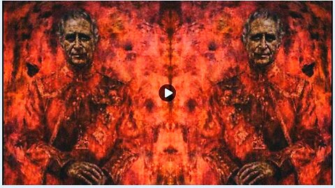 The Royal Blood Fetish, King Charles Baphomet Portrait. & the Coming Satanic Black Awakening