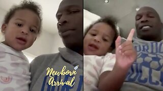 Chad Ochocinco & Sharelle Rosado's Daughter Serenity Is Now Talking! 🗣