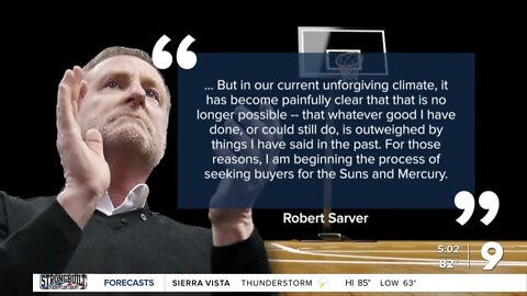 Embattled owner Robert Sarver has started process to sell Phoenix Suns, Mercury