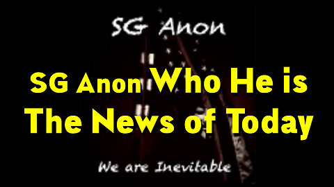 SG Anon 1.26.23: Who He is The News of Today