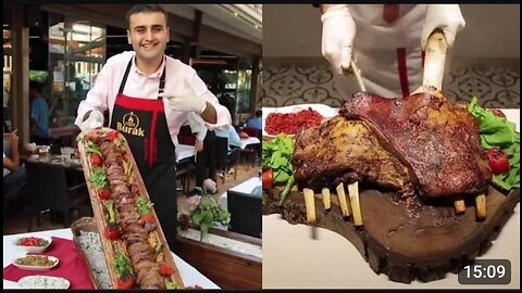 Burak Özdemir Turkish Chef Cooking Amazing Traditional Turkish Food 2023