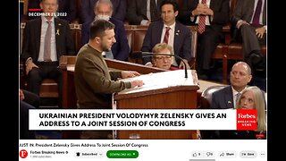 JUST IN: President Zelensky Gives Address To Joint Session Of Congress