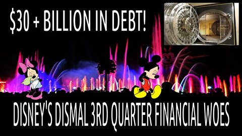 Disney's Dismal 3rd Quarter Financial Woes