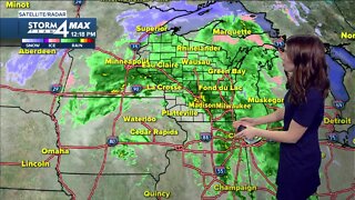 Rain continues Monday and Tuesday