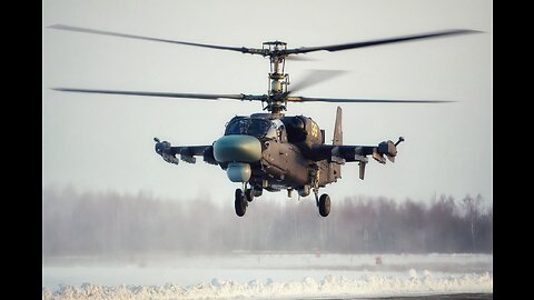 Ka-52 Alligator in action