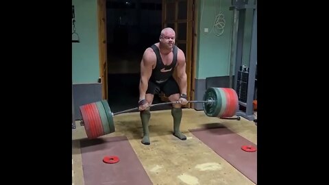 Rauno Heinla Deadlift 470kg #Shorts