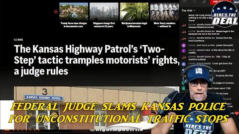 FEDERAL JUDGE SLAMS KANSAS POLICE FOR UNCONSTITUTIONAL TRAFFIC STOPS - HighImpactFlix