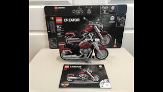 Lego Harley Davidson Fat Boy Set