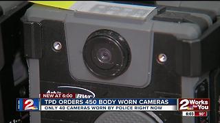 TPD orders 450 new body cameras