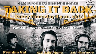 Taking it Back Ep 21 - Thur 4:00 PM ET -