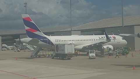 Pouso em Fortaleza-Airbus A320 PR-TYD-Landing in Fortaleza