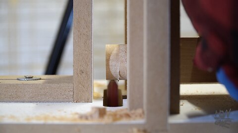 How to make a round tenons on the router table.