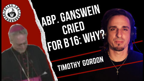 Abp. Ganswein Cried About B16: Why?