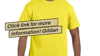 Click link for more information! Gildan Blank T-Shirt - Unisex Style 5000 Adult