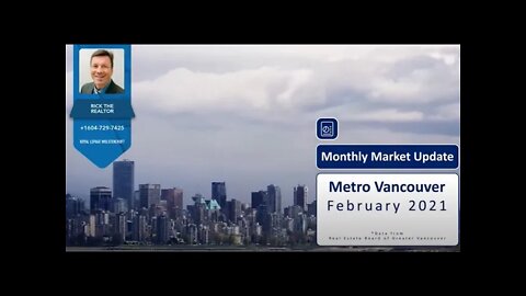 Real Estate Market Update | Greater Vancouver | February 2021 | Rick the REALTOR®