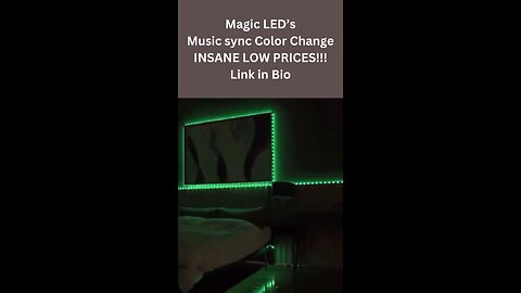 LED Lights - Sync’s with Music!