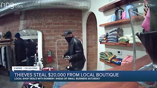 Thieves steal $20,000 from local boutique