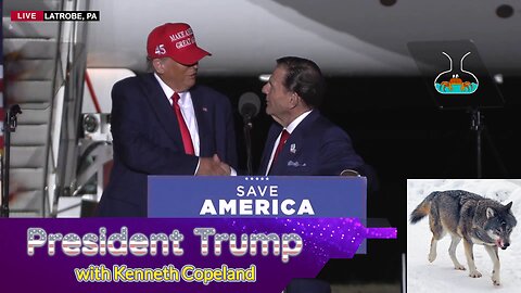 President Donald Trump Welcomes Wolf Kenneth Copeland!