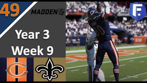 #49 Njoku Continues to Shine l Madden 21 Chicago Bears Franchise