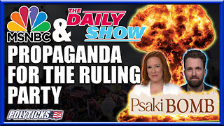 Psaki Bomb - MSNBC & The Daily Show's Painful Lack of Self-Awareness