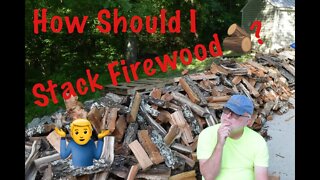 How Should I Stack Firewood? Could You Give me Some Tips? #prepperboss, #firewood, #dryfirewood