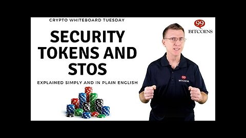 STOs and Security Tokens Explained (simply)